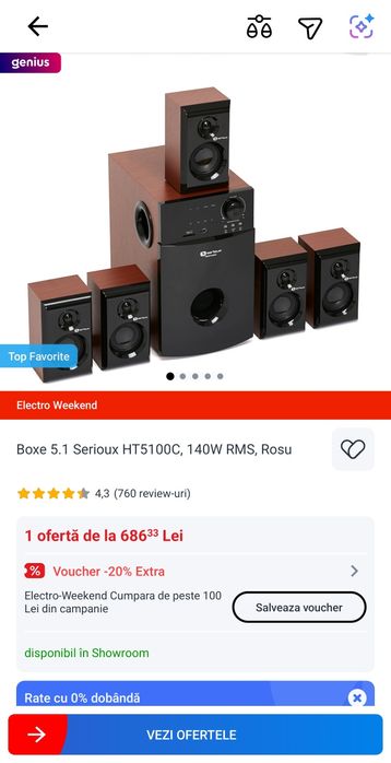 Calculator Gaming, Laptop , Sistem boxe 5+1