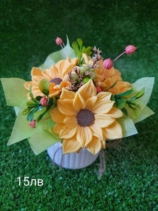 Ароматни сапунени цветя