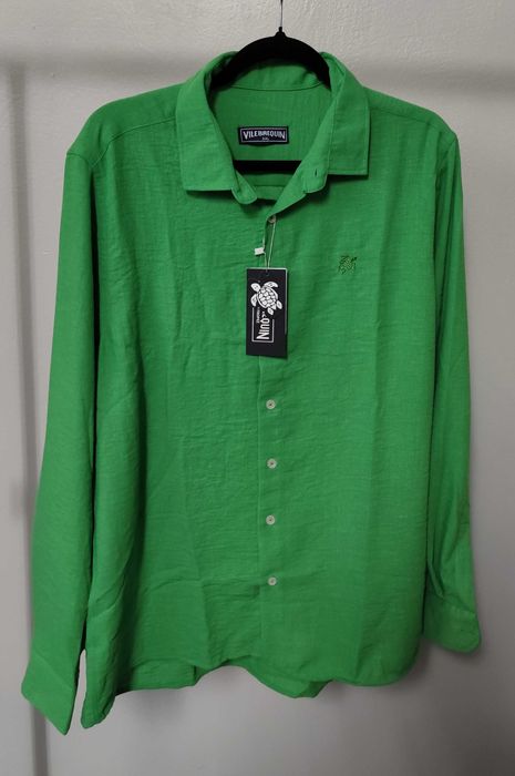 НоВа Мъжка риза с дълъг ръкав Vilebrequin за всички сезони