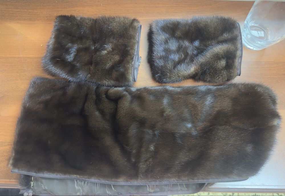 Норковя шуба трансформер