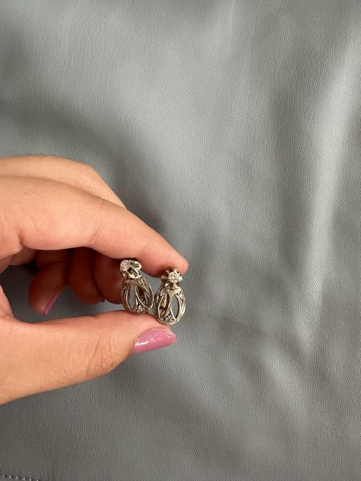 Бриллиантовые серьги