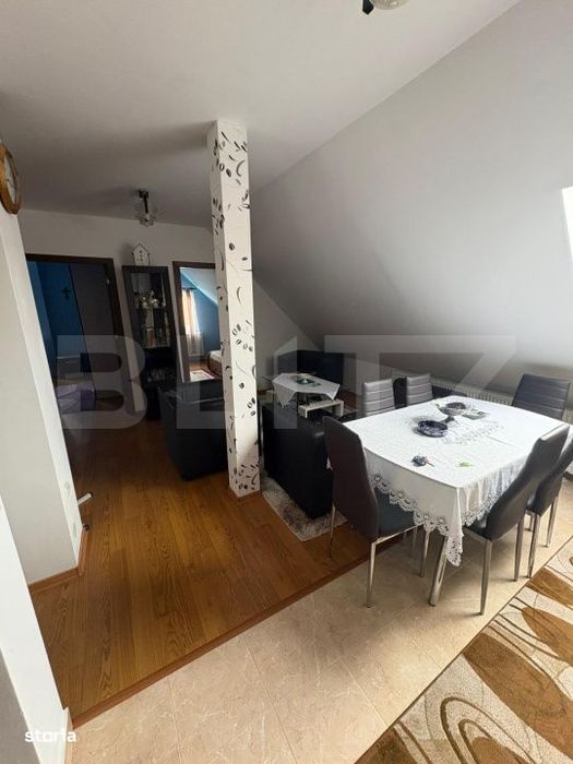 Apartament 3 camere, semidecomandat, parcare   – Floresti, zona Prof