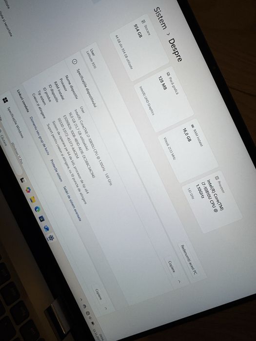 Dell lattitude 9510 i7 gen 10 cu touchscreen