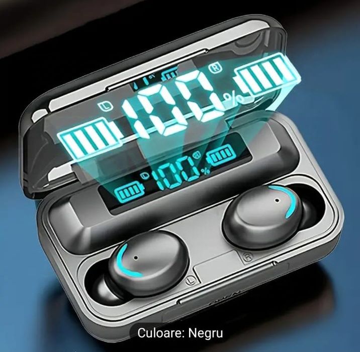 Casti wireless in ear Microfon HD