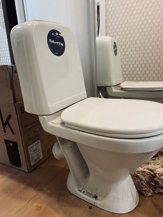 Унитаз в хорошем состоянии