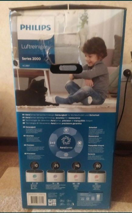 Очиститель воздуха PHILLIPS 2887 новый