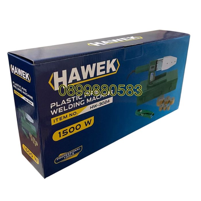 Лепачка-поялник за ППР тръби 20-63мм 1500W HAWEK