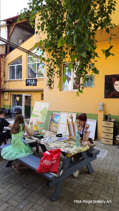Curs Pictura Art workshop desen pictură arhitectura la șevalet in ulei