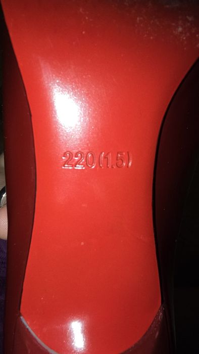 Сапоги демисезонные красные