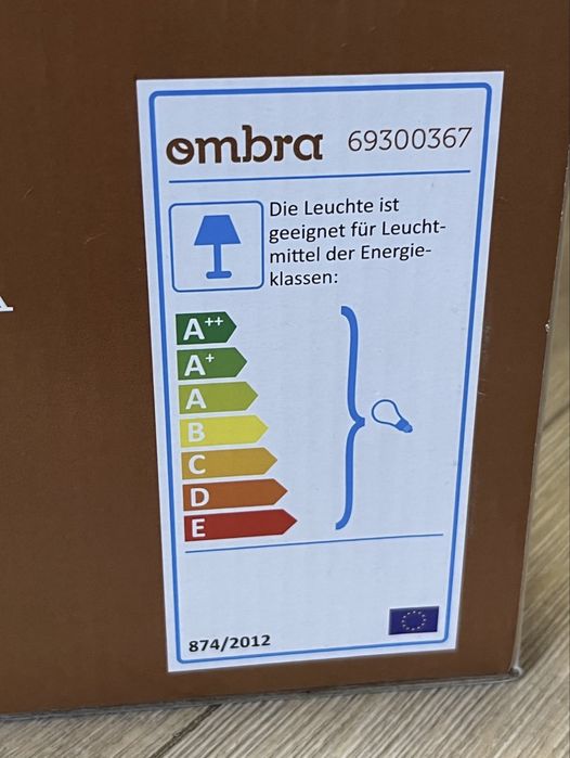 Ombra таванно тяло за лампа