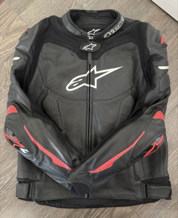 Geaca moto piele Alpinestars GP PRO mărime 54