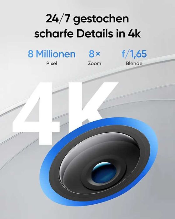 Нова eufy Security eufyCam E330 (Professional) – 4K Камера с 24/7 AI..