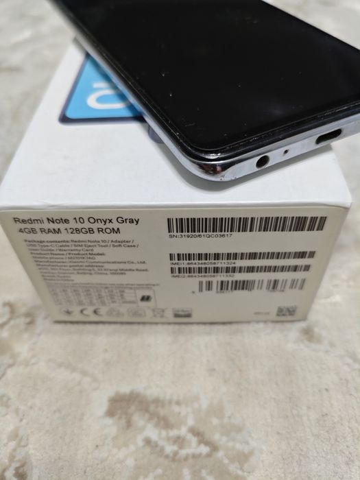 Продам Редми нот 10 4/128 гб