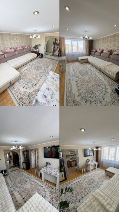 Трехкомнатная в 5 микрорайоне