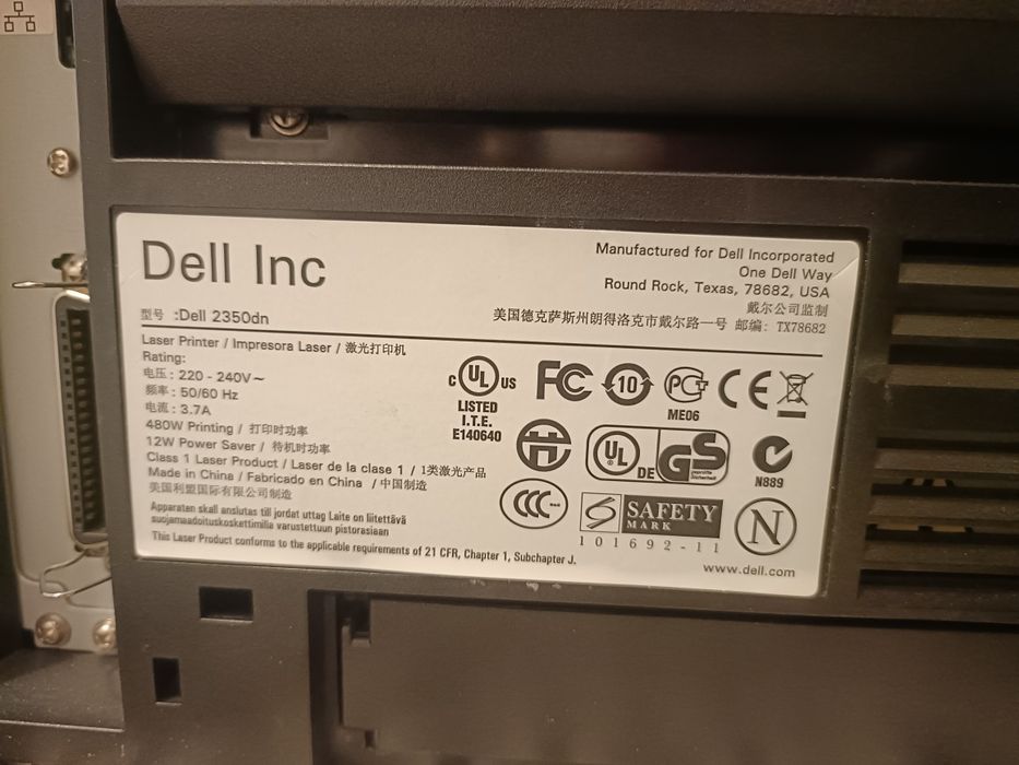 Imprimanta laser Dell 2350dn 20