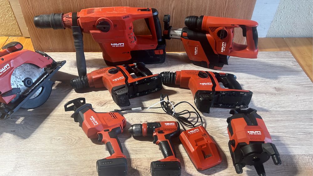 Hilti diferite scule prețuri