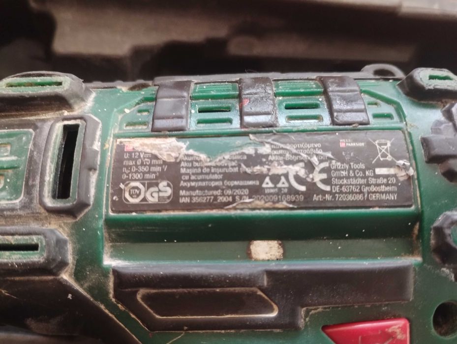 Винтоверт Парксайд