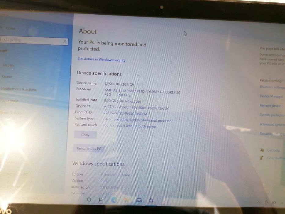 Dezmembrez Lenovo yoga 2in1 convertible 510-14AST-touchscreen,display