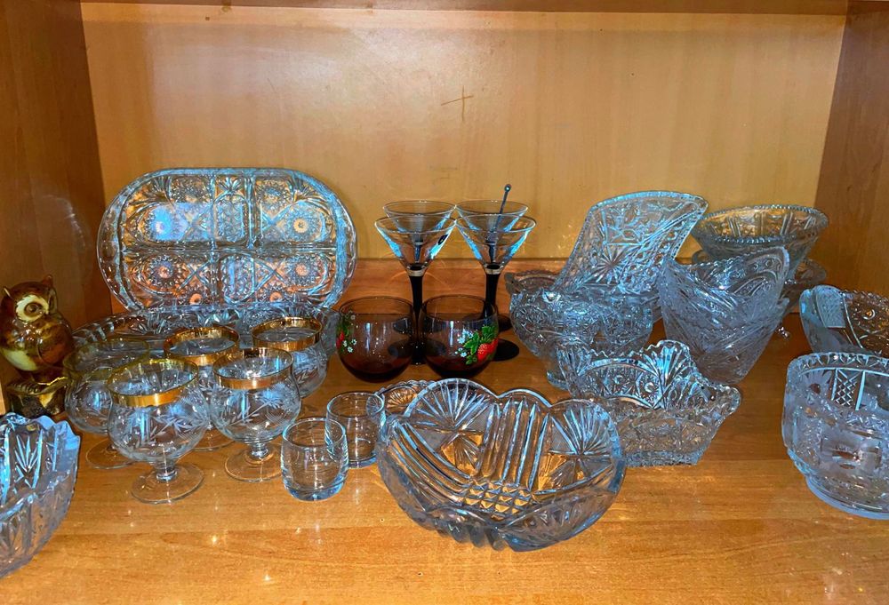 Продаю посуду из хрусталя