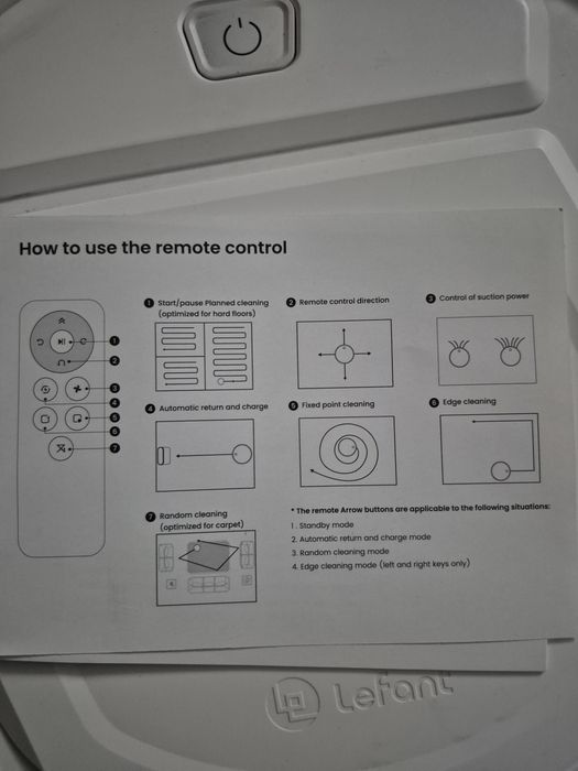 Aspirator robot Lefant