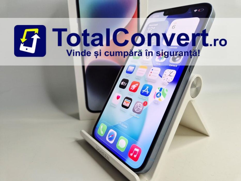 Apple iPhone 14 128GB Blue 6GB Single SIM, Garantie 24 luni | #R88385