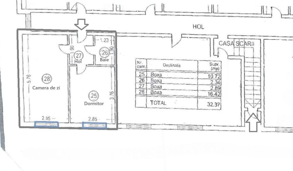 2 camere in Regie/Orhideea, centrala proprie, 9 min. Metrou Grozavesti