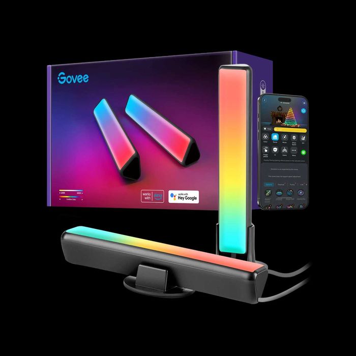 Govee RGBICWW WiFi + Bluetooth  Light Bars Alexa Google Assistant