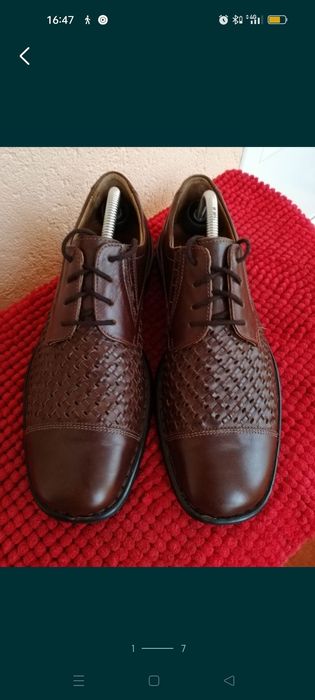 Pantofi Josef Seibel nr 43 bărbați piele