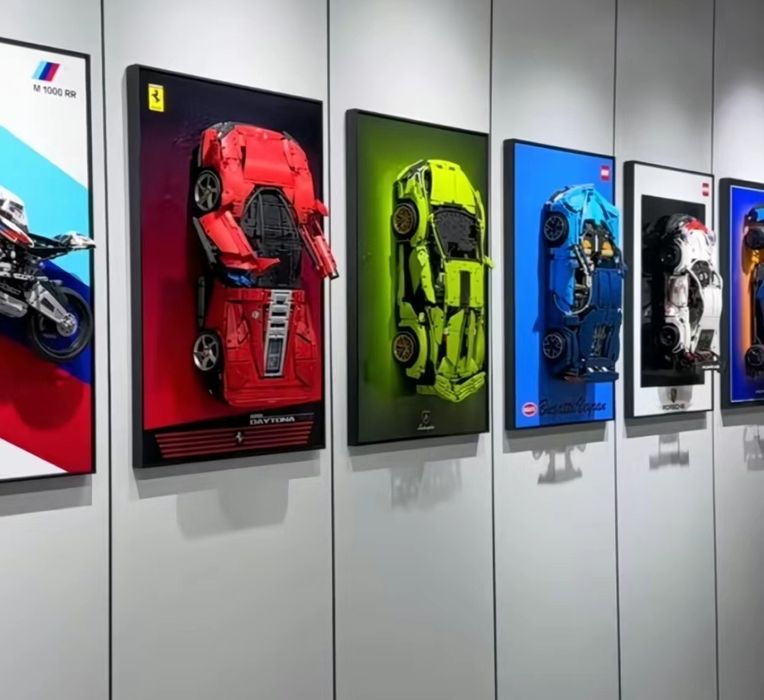 Рамка держатель для лего Формула 1, для суперкаров