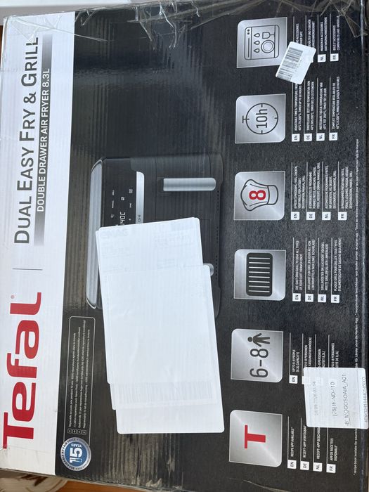 Tefal Dual Easy Air Fryer! Produsul este Nou Sigilat!!