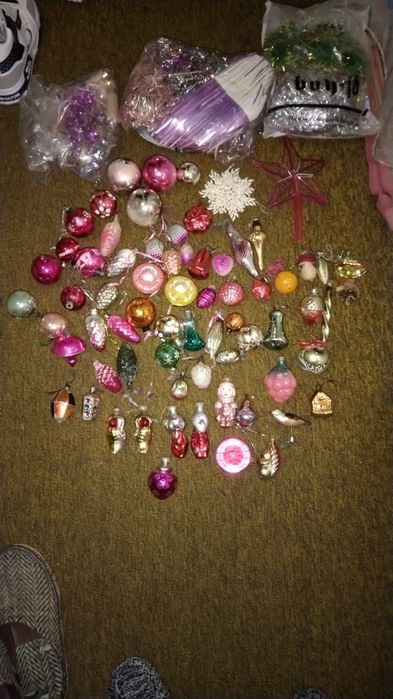 Ёлочные игрушки советские