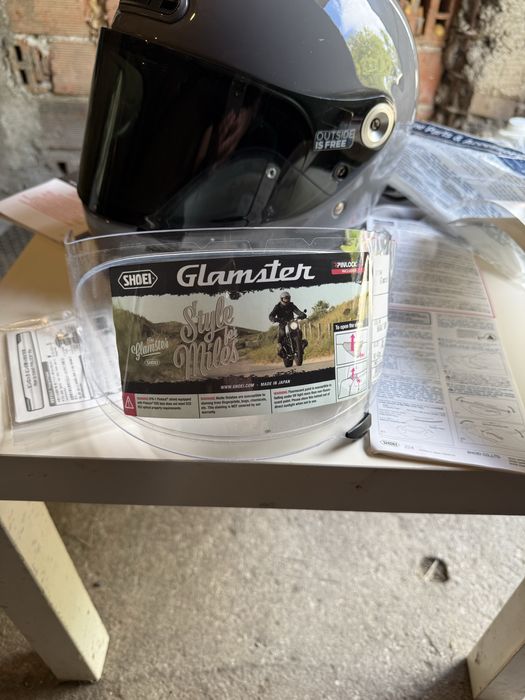 Мото каска Shoei Glamster Basalt Grey XLинтегрална каска за мотоциклет