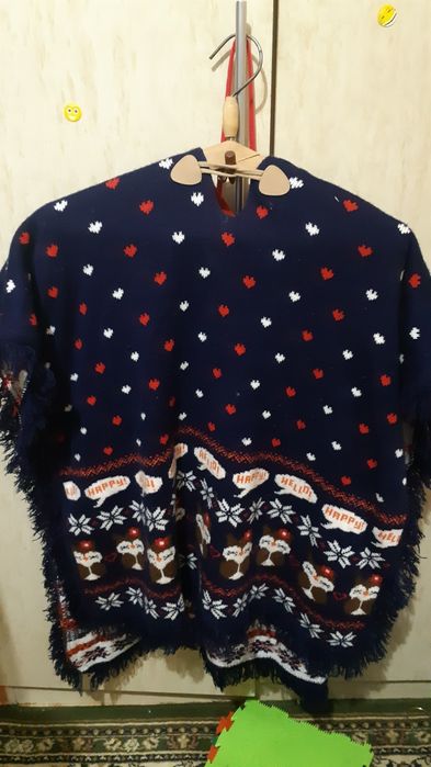 Пончо для девочки