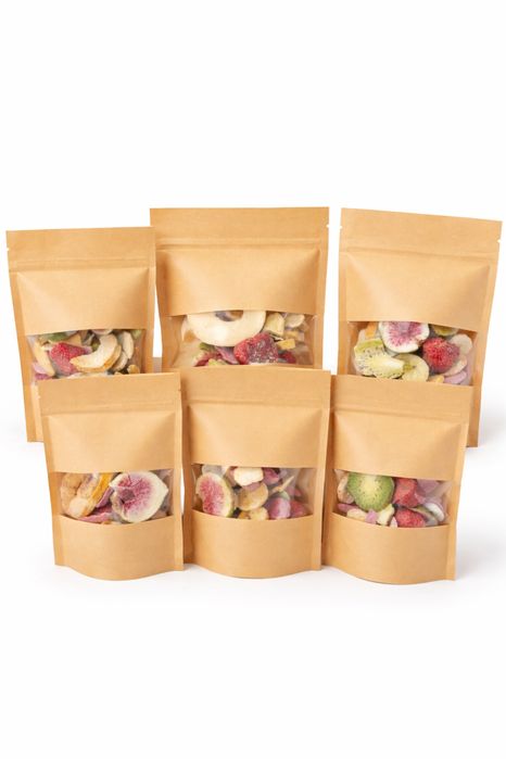 Сублимированные фрукты и мороженое