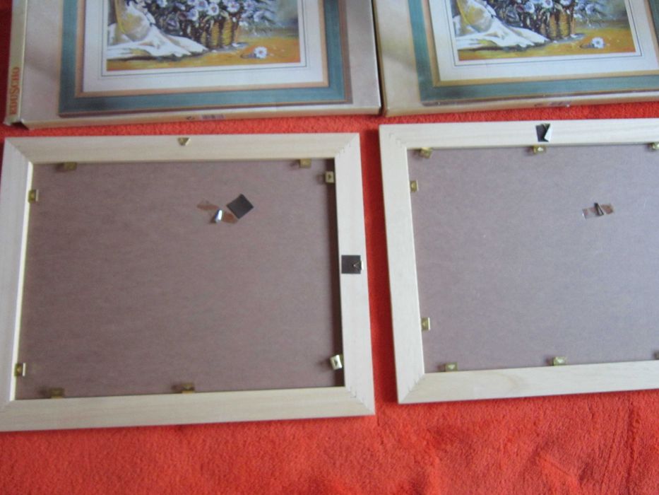 cadou rar 2x noua rama lemn,verde superba Germania