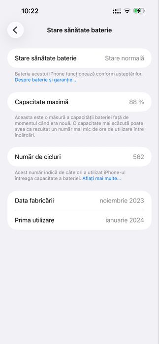 Vând iPhone 15 Pro Max – 512 GB