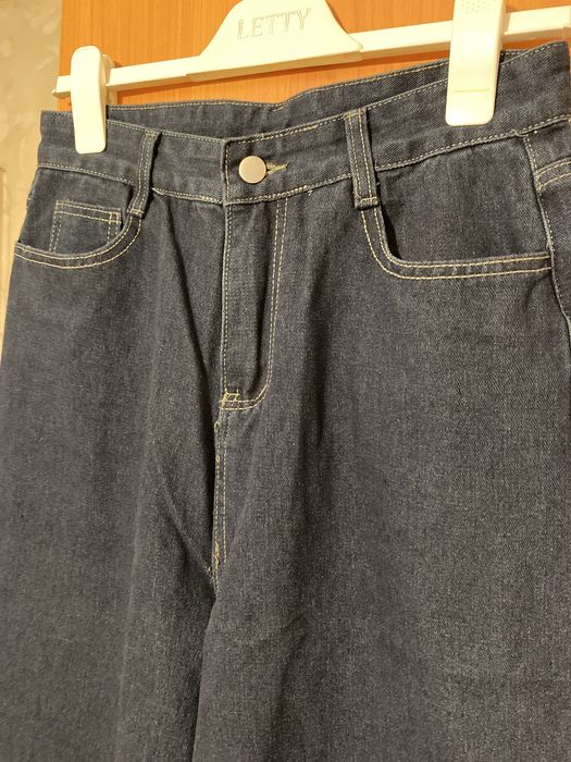 Джинсы темно синие