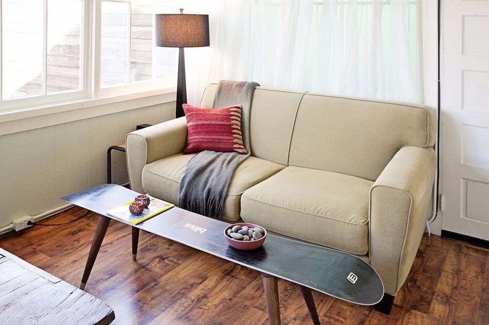 Уникална масичка от сноуборд