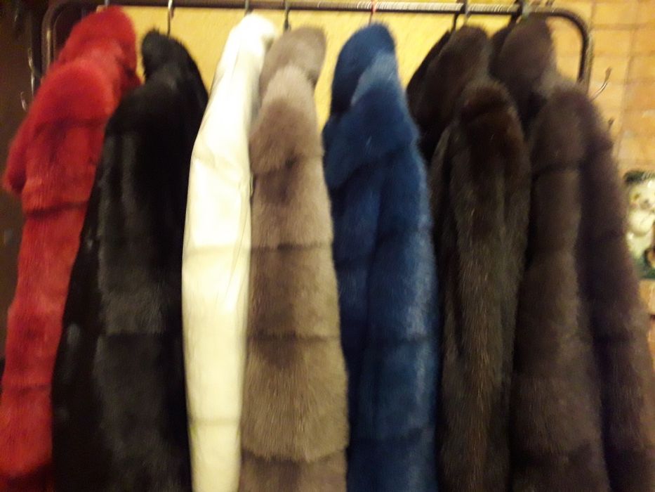 новые норковые шубы