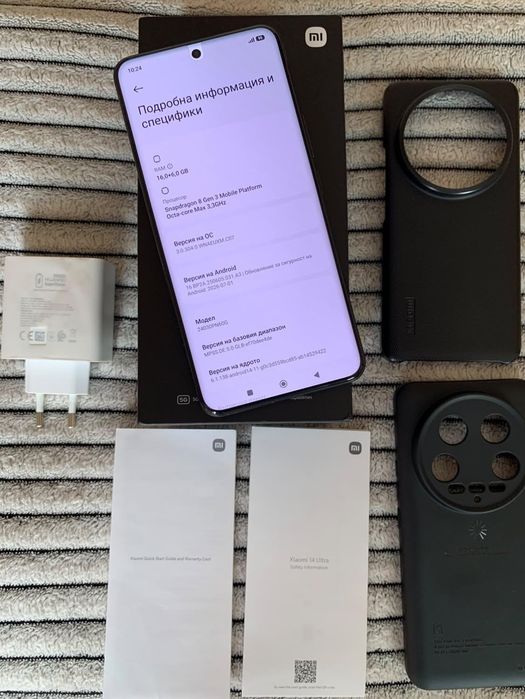 Бартер/Xiaomi 14 Ultra, 16 GB RAM, 512 GB, 5G, Black