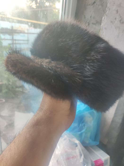 Продам шапку мех, норка