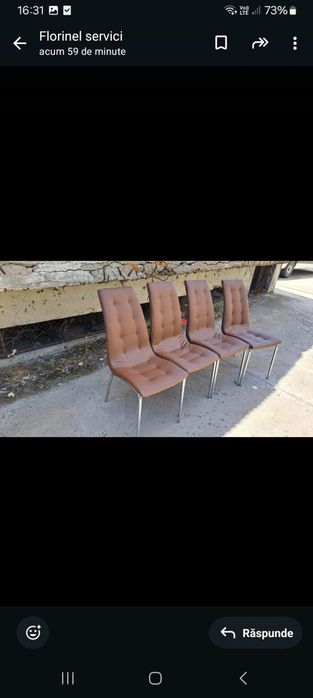 Vand 4 scaune în stare foarte buna
