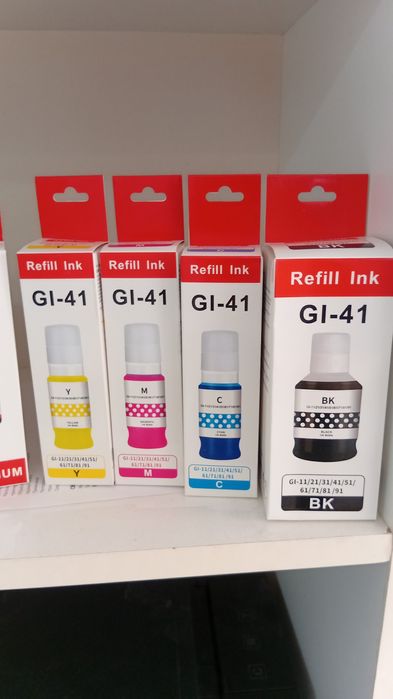 Краски для принтера Epson, Canon, HP