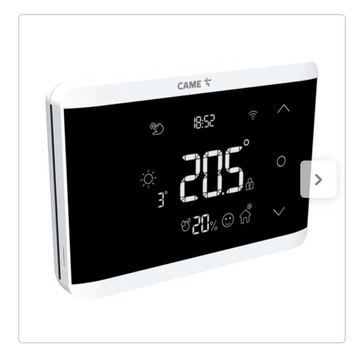 Wifi термостат CAME TH/750 WH WIFI WALL 845AA-0140 Amazon Alexa