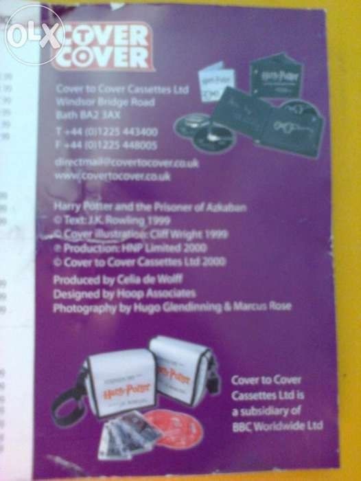 Harry Potter si prizonierul din Azkaban set 8 casete casetofon engleza