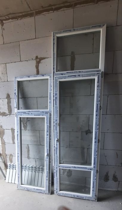 Пластиковые окно на болкон