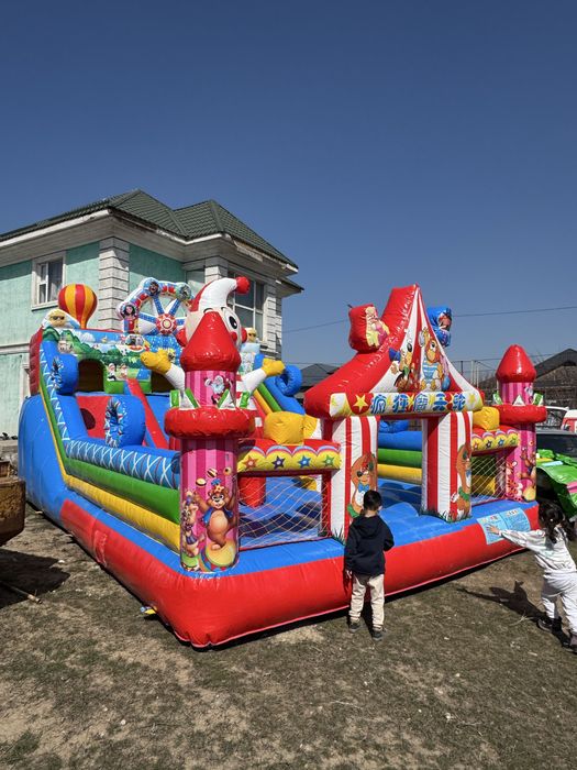 Аренда батутов  по размерам