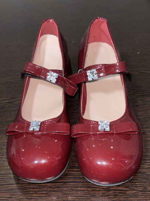 Бордовые туфли, 36р