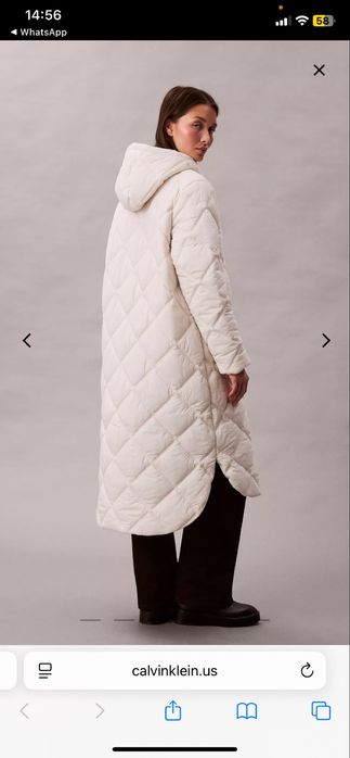 Куртка Calvin Klein белый