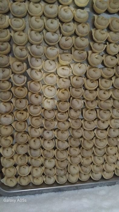 Домашние пельмени  манты